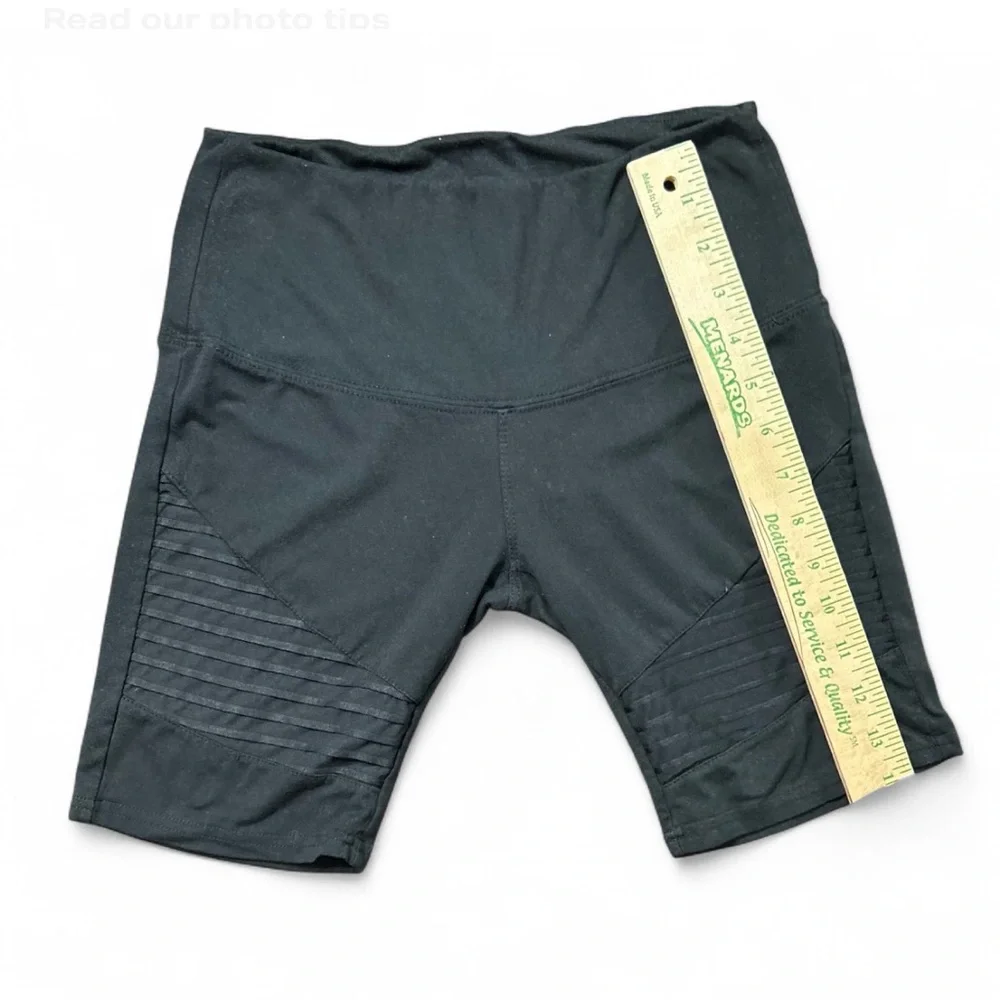 BUNDLE Of 2 Black Athletic Shorts S, One W/ Back Ruffle and One W/Rugged Design